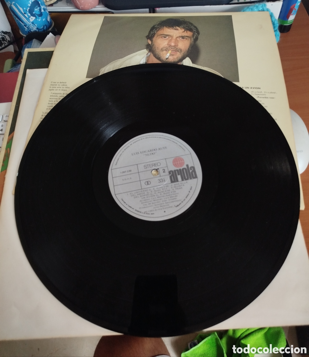 Discos de vinilo: Luis Eduardo Aute - Nudo - Foto 2