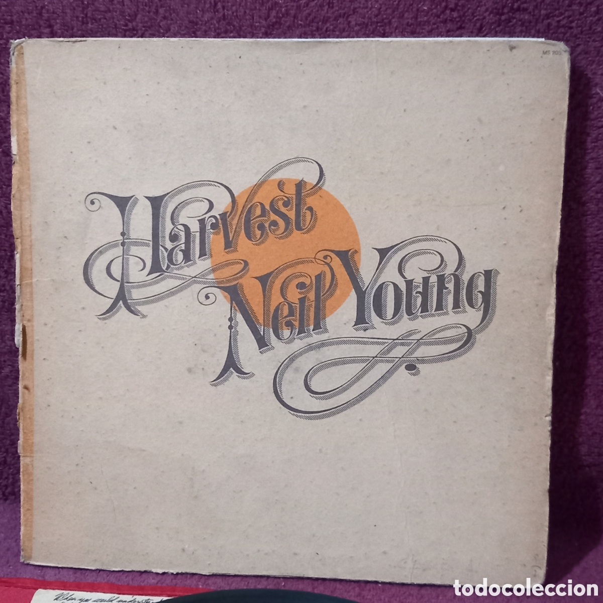 Disques de vinyle: LP HARVEST NEIL YOUNG(1972 MADE USA)CONTIENE INSERTO