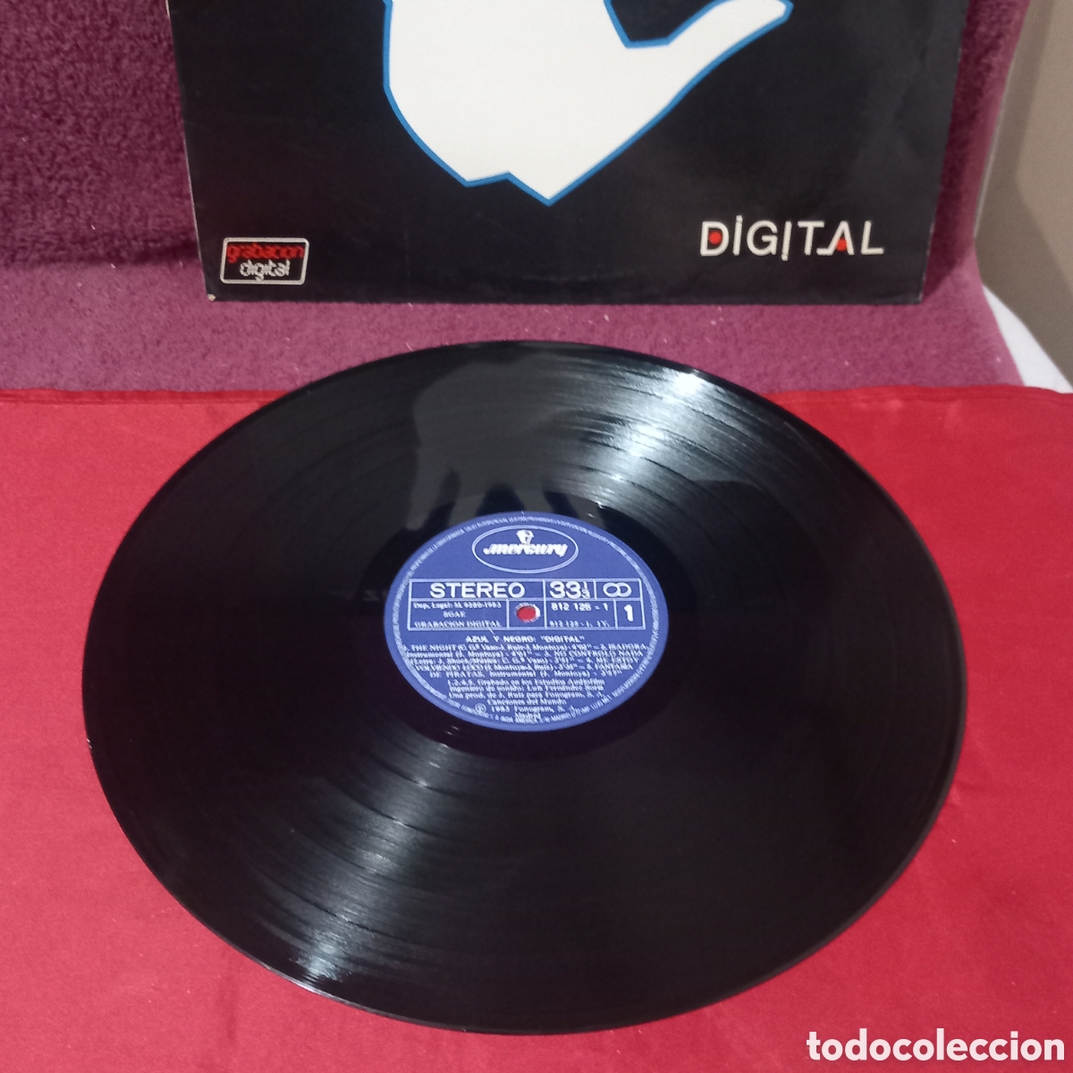 Discos de vinilo: LP AZUL Y NEGRO-DIGITAL(1983 MERCURY) - Foto 4