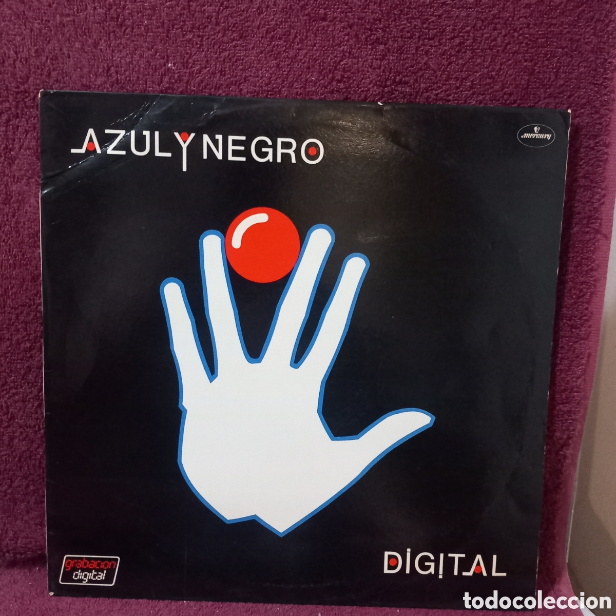Discos de vinilo: LP AZUL Y NEGRO-DIGITAL(1983 MERCURY) - Foto 1