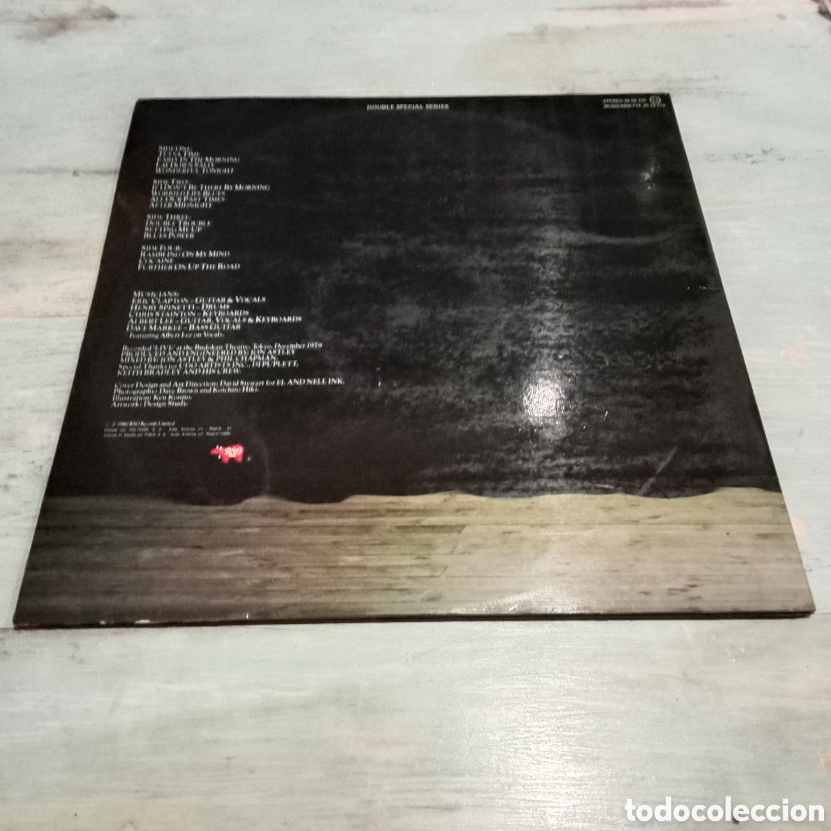 Discos de vinilo: ERIC CLAPTON - JUST ONE NIGHT - LP DOBLE GATEFOLD - Foto 2