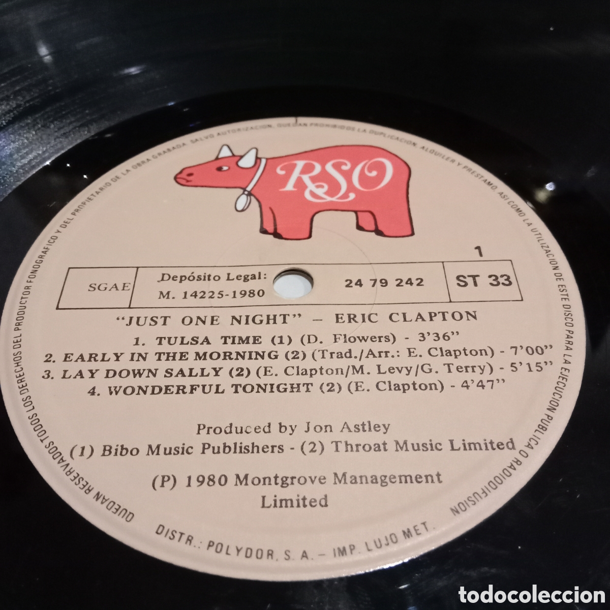 Discos de vinilo: ERIC CLAPTON - JUST ONE NIGHT - LP DOBLE GATEFOLD - Foto 6