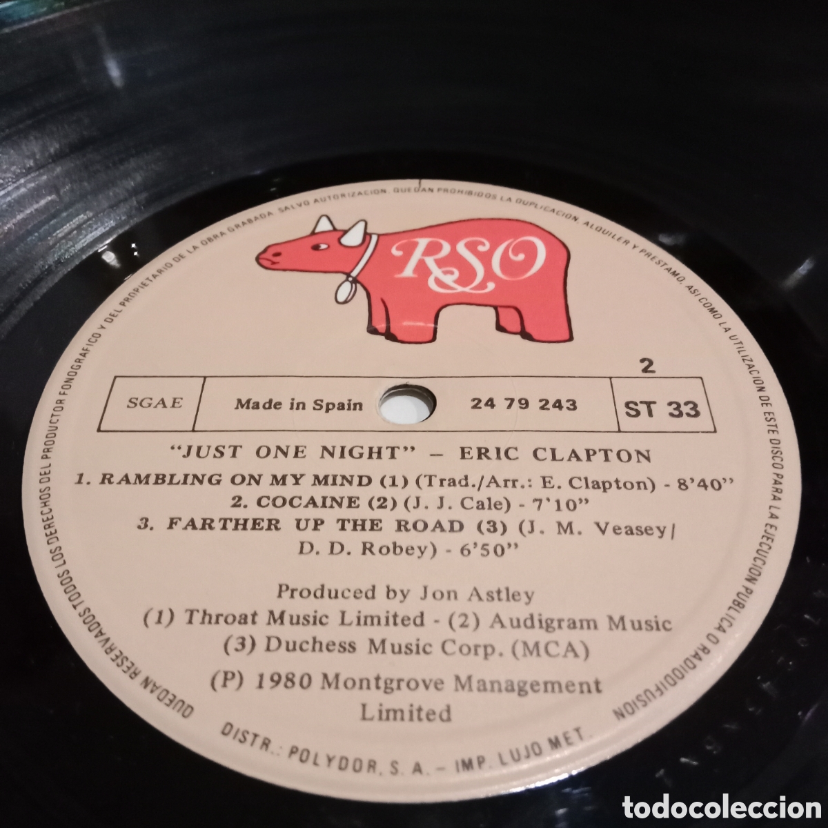 Discos de vinilo: ERIC CLAPTON - JUST ONE NIGHT - LP DOBLE GATEFOLD - Foto 9