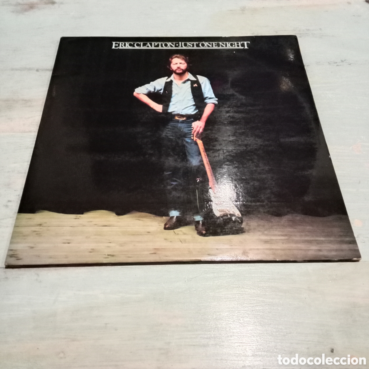 Discos de vinilo: ERIC CLAPTON - JUST ONE NIGHT - LP DOBLE GATEFOLD - Foto 1