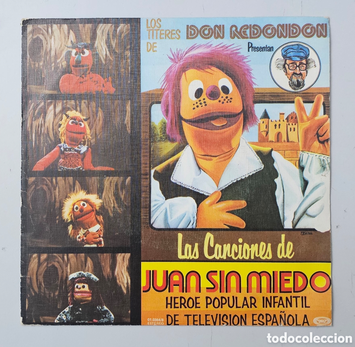 Discos de vinilo: LOS TITERES DE DON REDONDON - Juan sin miedo/+1 (Espa&ntilde;a - Movieplay - 1978) PROMO RARO ESCASO