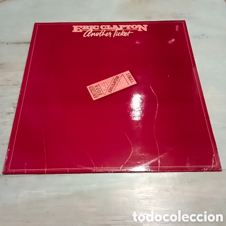 Discos de vinilo: ERIC CLAPTON - ANOTHER TICKET - LP - Foto 1