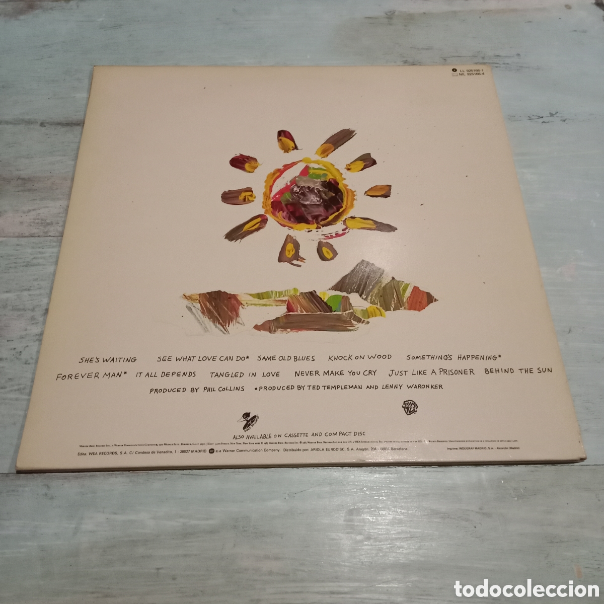 Discos de vinilo: ERIC CLAPTON - BEHIND THE SUN - LP GATEFOLD - Foto 2