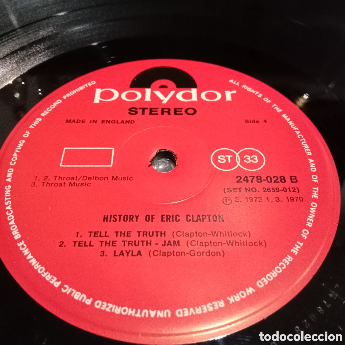 Discos de vinilo: ERIC CLAPTON - HISTORY OF ERIC CLAPTON - LP DOBLE GATEFOLD - Foto 9
