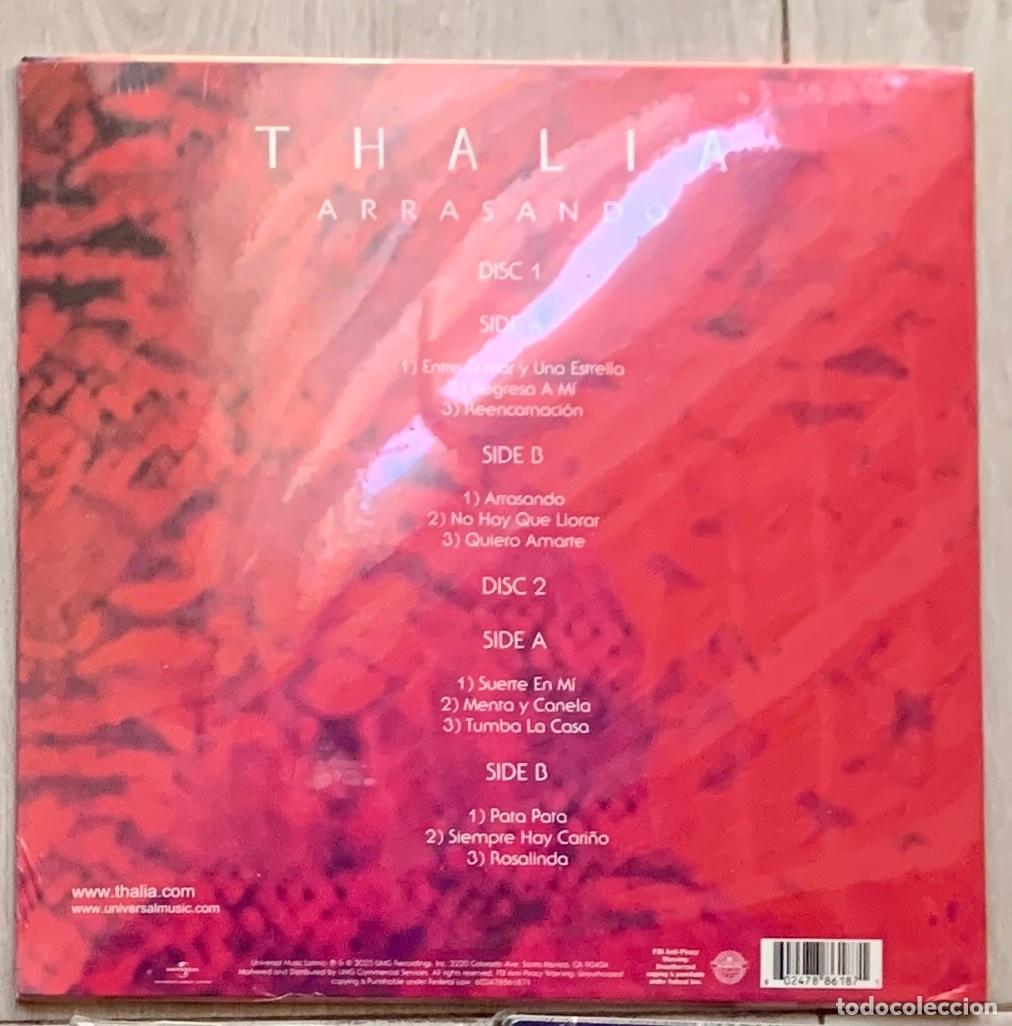 Discos de vinilo: THALIA - ARRASANDO-LP - vinilo - Precintado - Foto 2