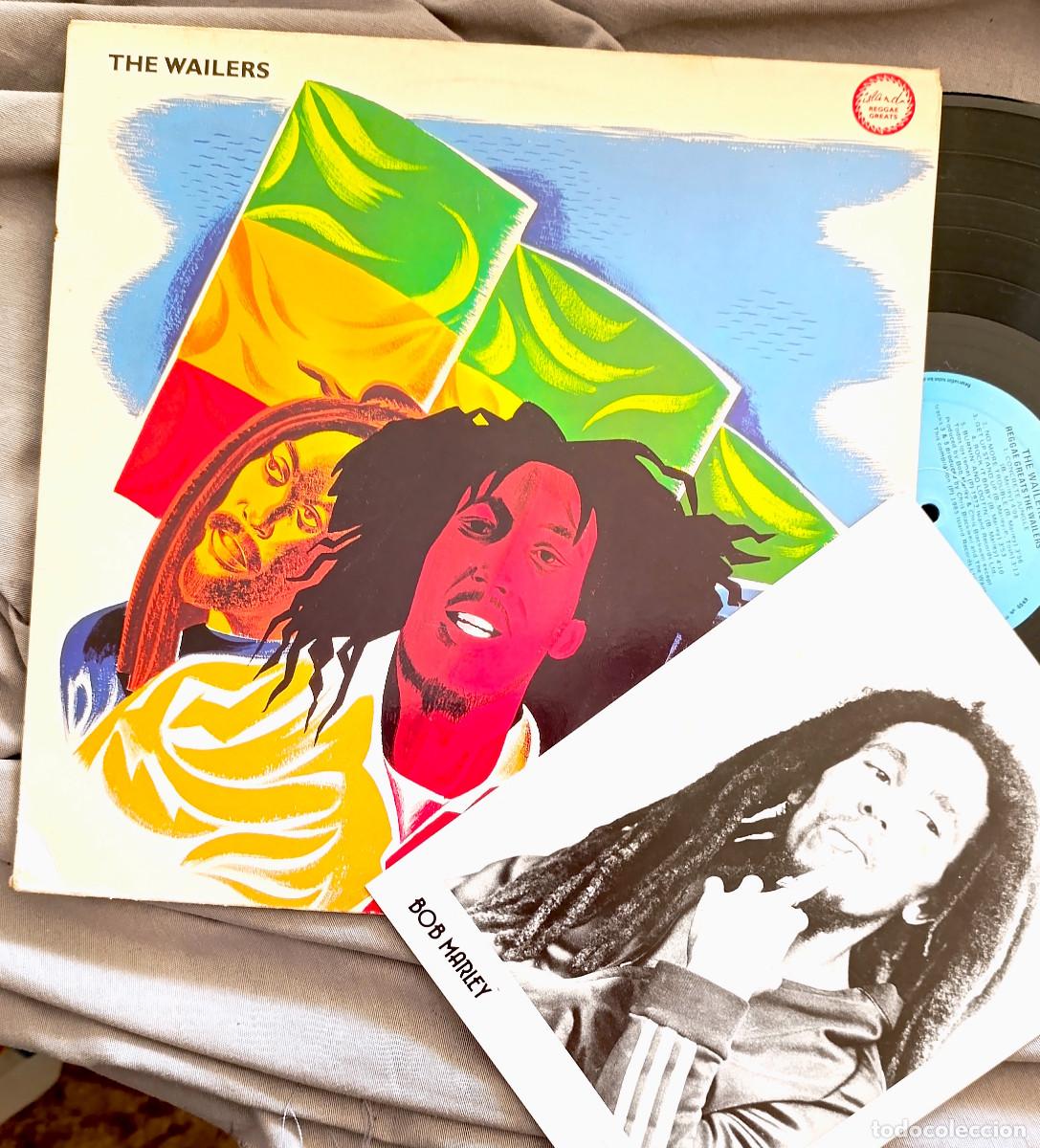 Disques de vinyle: THE WAILERS (BOB MARLEY) - REGGAE GREATS. LP recopilatorio edici&oacute;n espa&ntilde;ola 1985