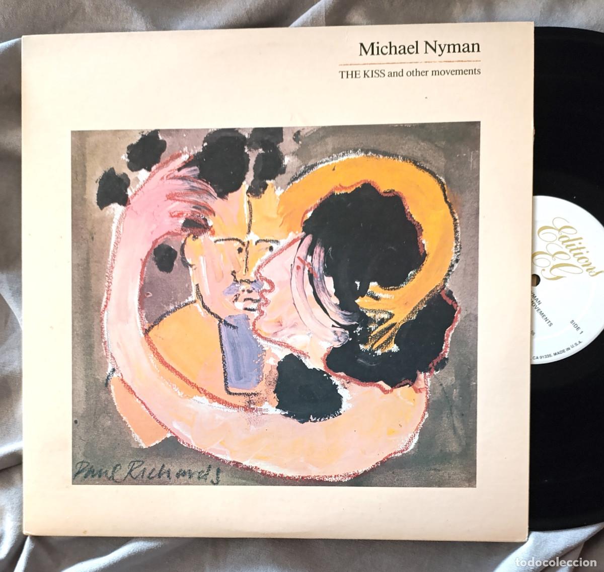 Vinyl records: MICHAEL NYMAN - THE KISS AND OTHER MOVEMENTS. LP edici&oacute;n USA 1985