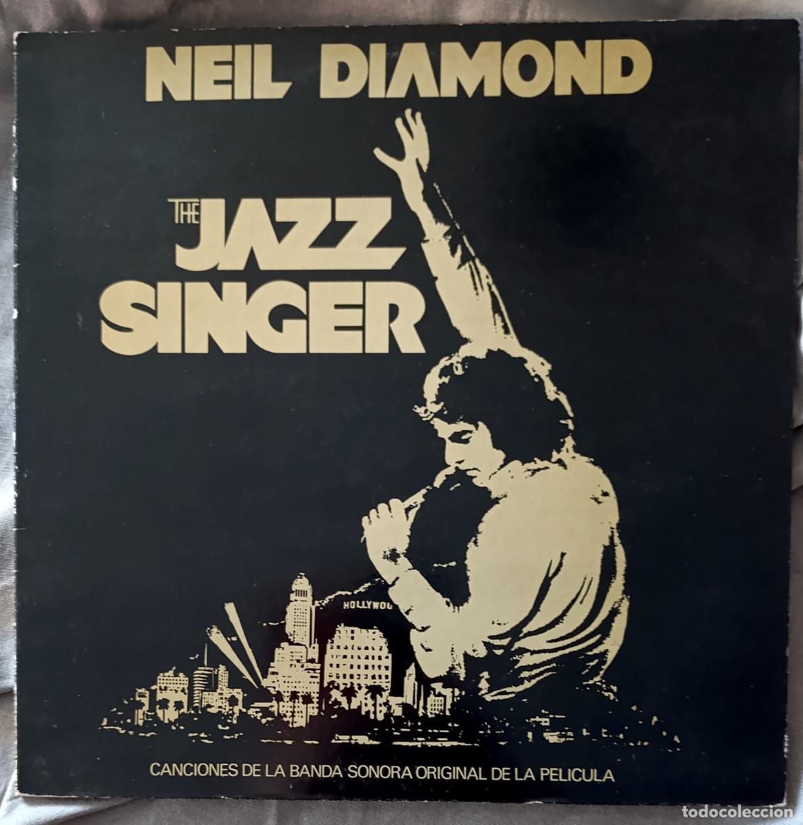 Disques de vinyle: NEIL DIAMOND - THE JAZZ SINGER. LP edici&oacute;n espa&ntilde;ola 1980