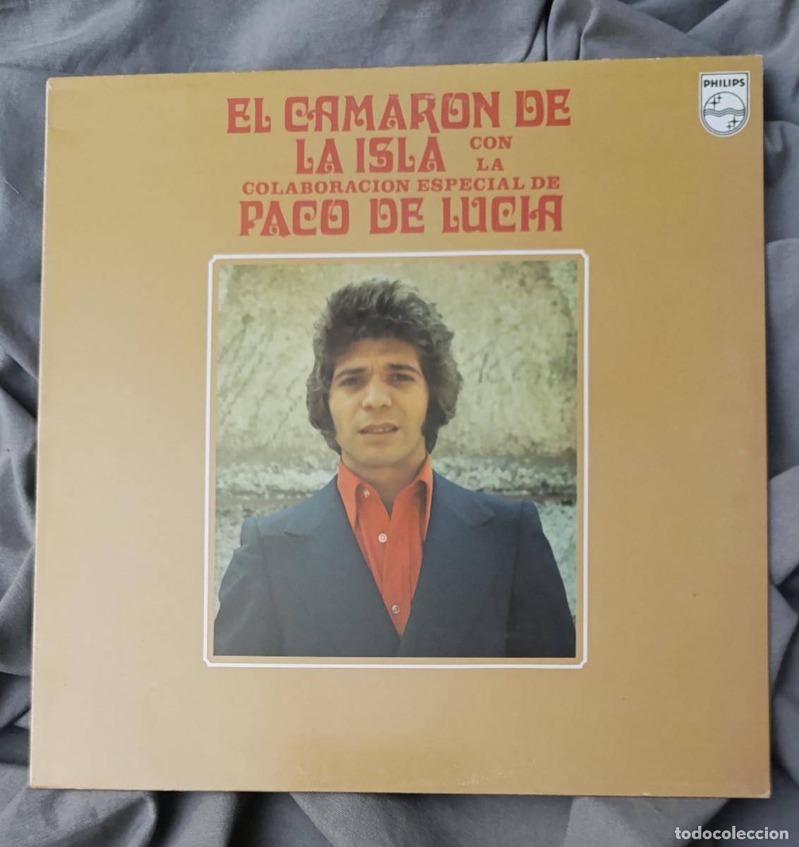 Discos de vinilo: CAMAR&Oacute;N DE LA ISLA con PACO DE LUC&Iacute;A - AL VERTE LAS FLORES LLORAN. Edici&oacute;n espa&ntilde;ola a&ntilde;o 1990