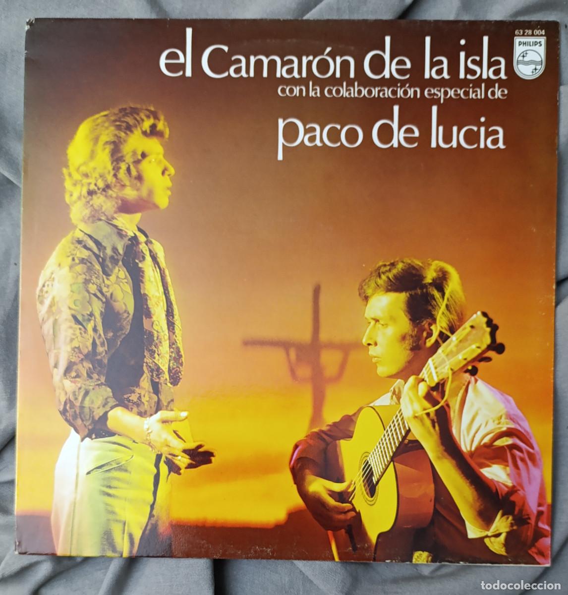 Discos de vinilo: CAMAR&Oacute;N DE LA ISLA con PACO DE LUC&Iacute;A - CADA VEZ QUE NOS MIRAMOS. Edici&oacute;n espa&ntilde;ola a&ntilde;o 1990