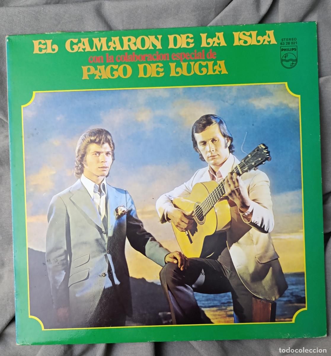 Discos de vinilo: CAMAR&Oacute;N DE LA ISLA con PACO DE LUC&Iacute;A - SON TUS OJOS DOS ESTRELLAS. Edici&oacute;n espa&ntilde;ola a&ntilde;o 1990