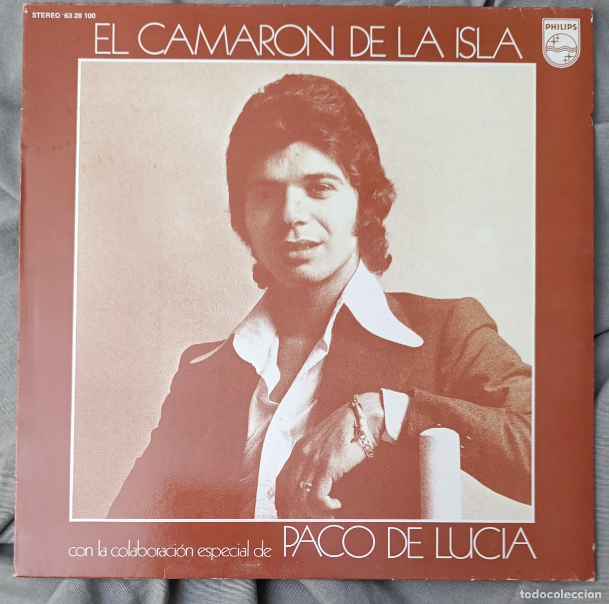 Discos de vinilo: CAMAR&Oacute;N DE LA ISLA con PACO DE LUC&Iacute;A - CAMINITO DE TOTANA. Edici&oacute;n espa&ntilde;ola a&ntilde;o 1990
