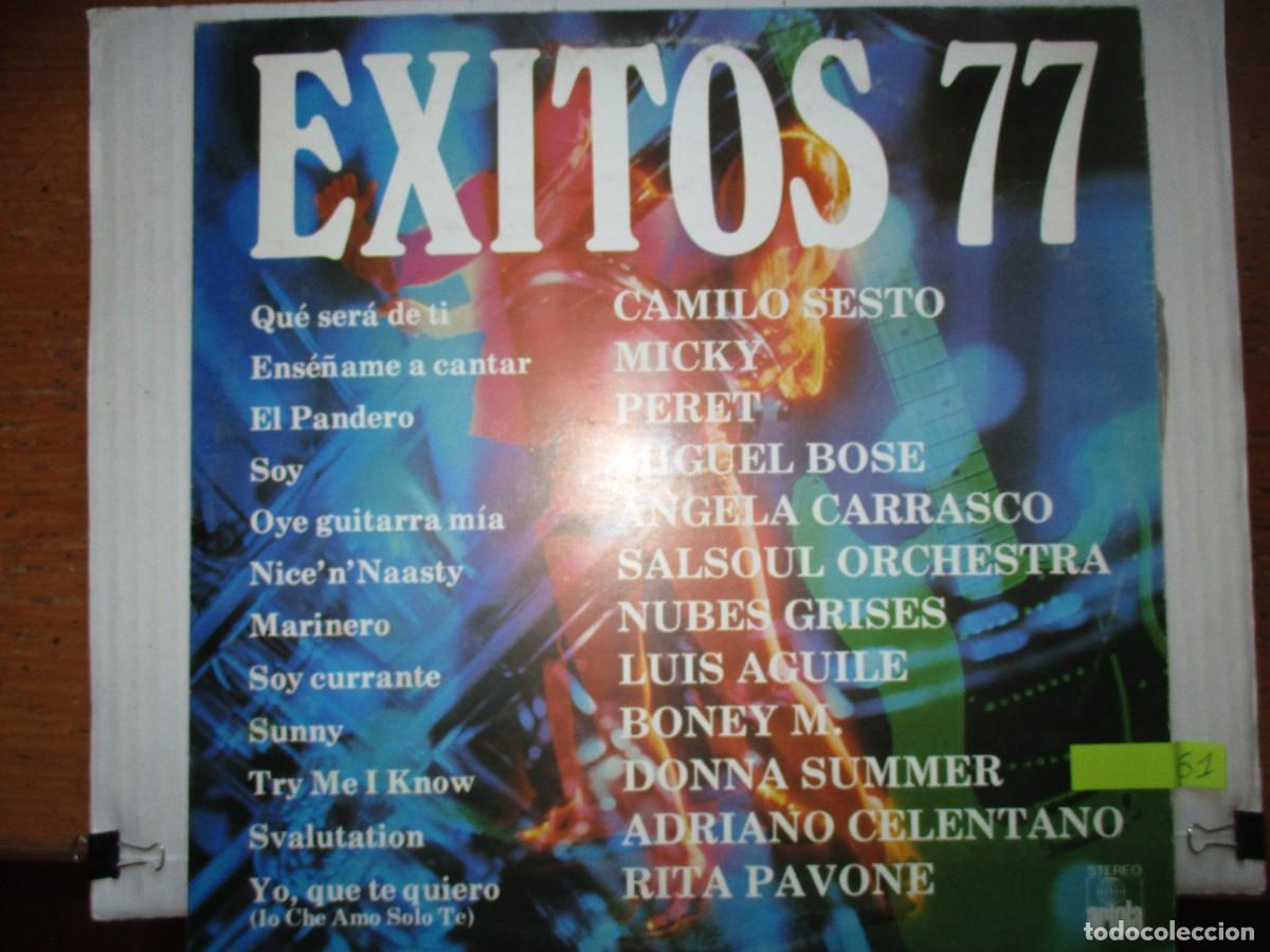 Discos de vinilo: DISCO LP , CAMILO SESTO Y VARIOS MAS , EXITOS DE 1977 ,BUEN ESTADO
