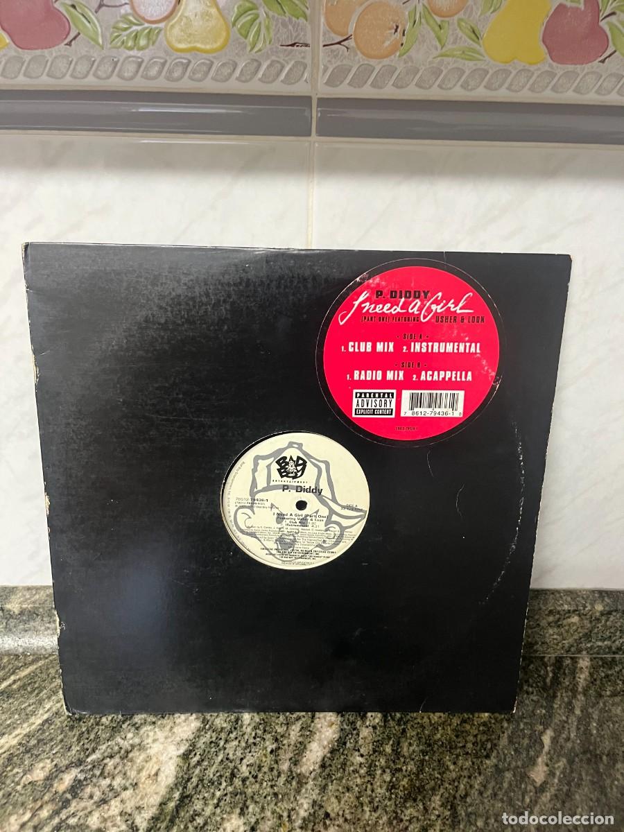 Discos de vinilo: P. Diddy Featuring Usher & Loon I Need A Girl (Part One)