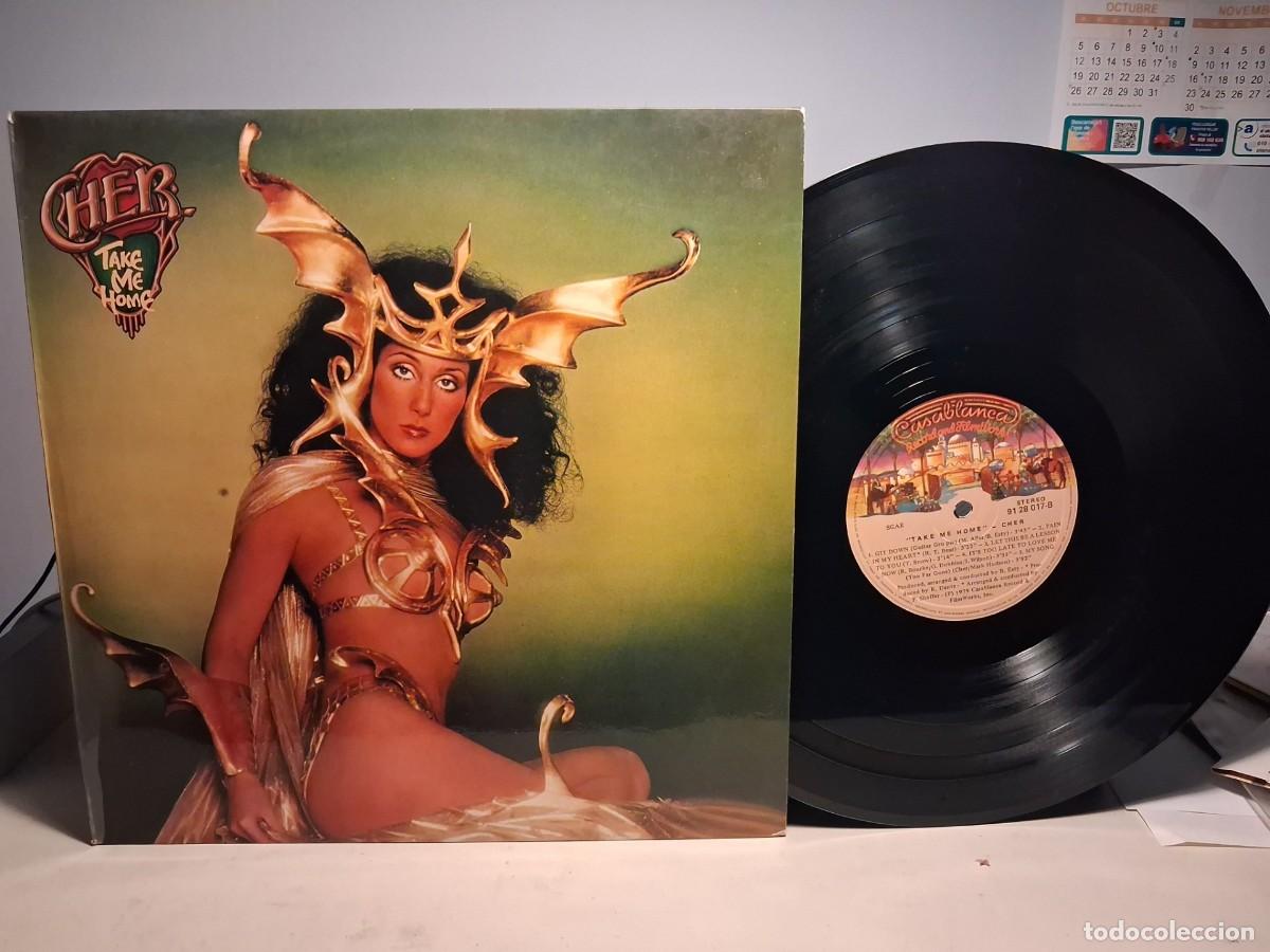 Discos de vinilo: LP CHER - TAKE ME HOME (EDICION ESPA&Ntilde;A)