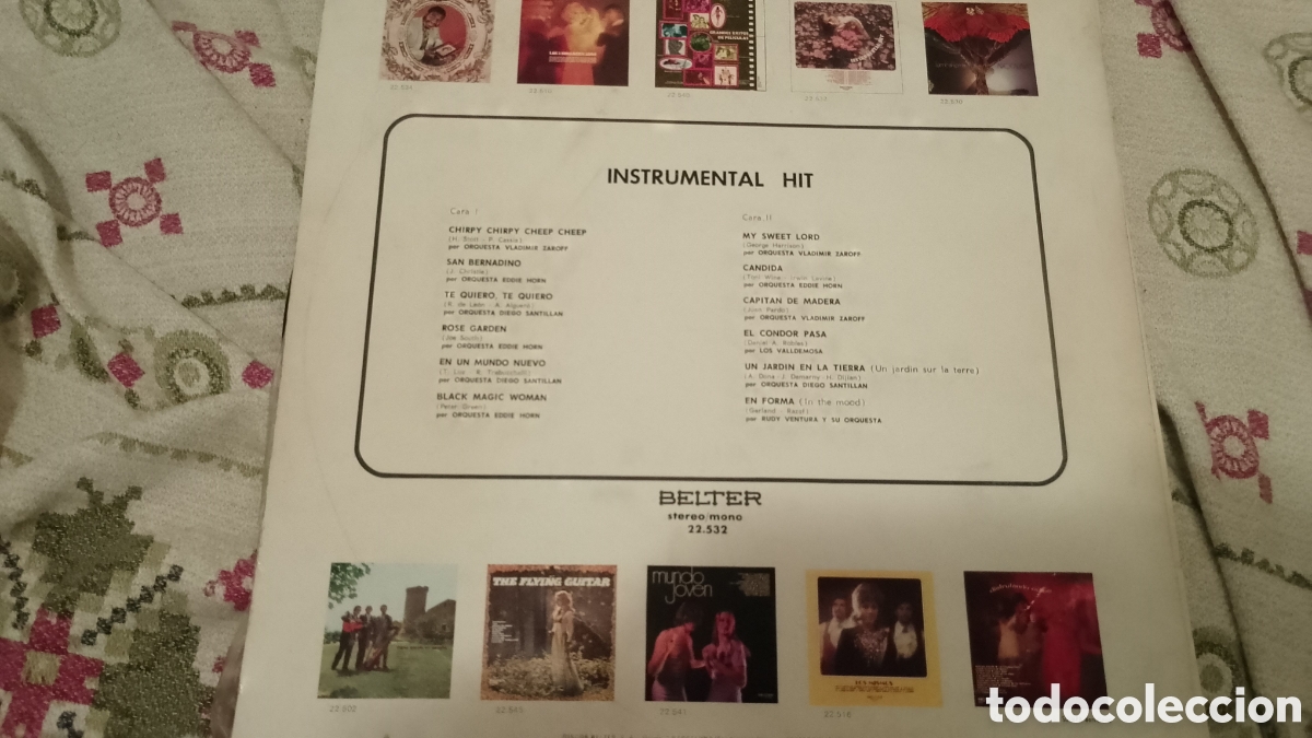 Discos de vinilo: Instrumental hit exitos - Foto 2