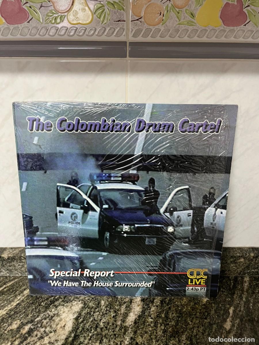Discos de vinilo: The Colombian Drum Cartel We Have The House Surrounded