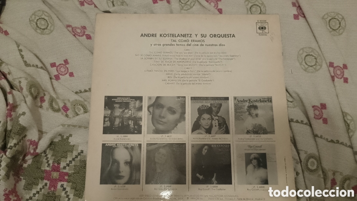 Discos de vinilo: Carmen kostelanetz exitos - Foto 2