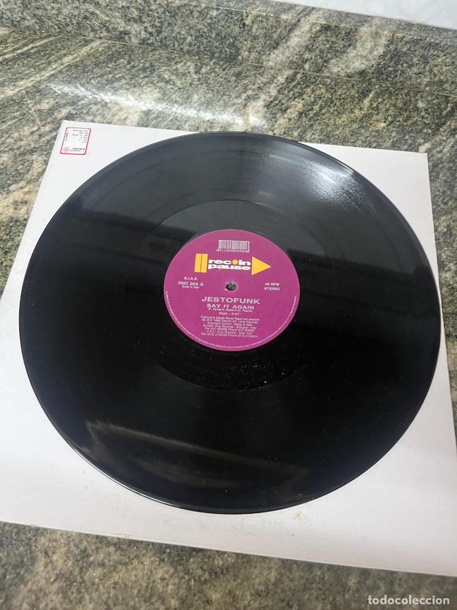 Discos de vinilo: Jestofunk Say It Again - Foto 2