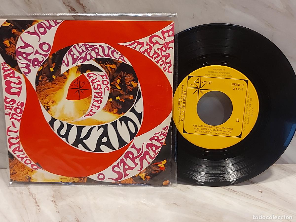 Discos de vinilo: IUKAID&Iacute; I | JAUME ARNELLA | EP ALS 4 VENTS A 4 V-1 1967 | MBC***