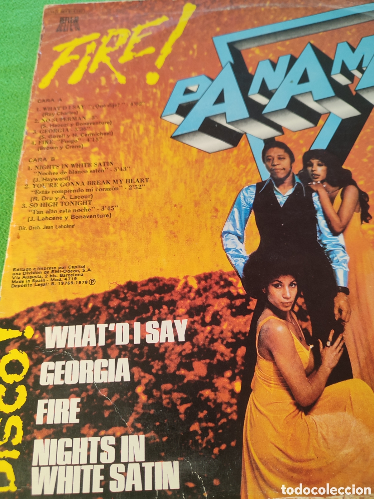 Discos de vinilo: Panam&aacute; - Nights in White sat&iacute;n 1978 - Foto 2