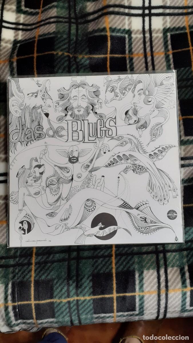 Discos de vinilo: D&iacute;as de Blues.- Idem (Psych Blues de Uruguay)