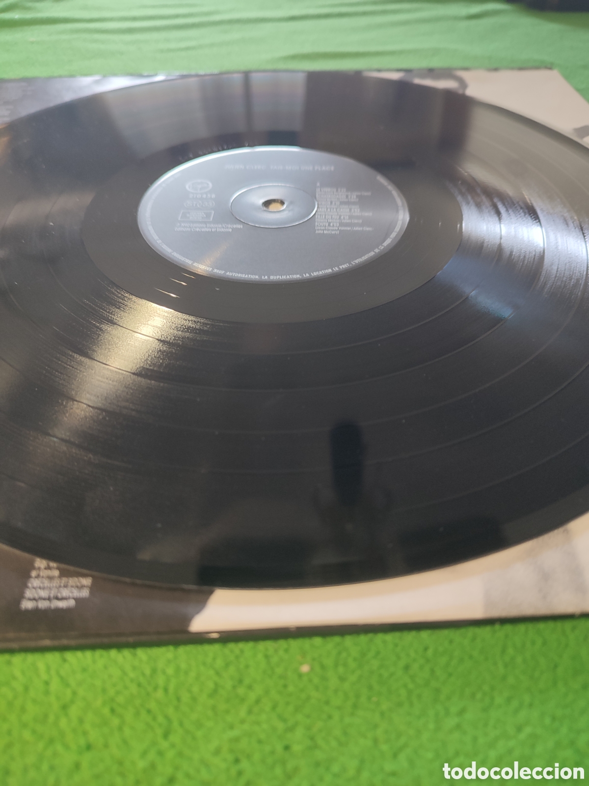 Discos de vinilo: Julien Clerc - Fais-moi une place 1990 - Foto 3