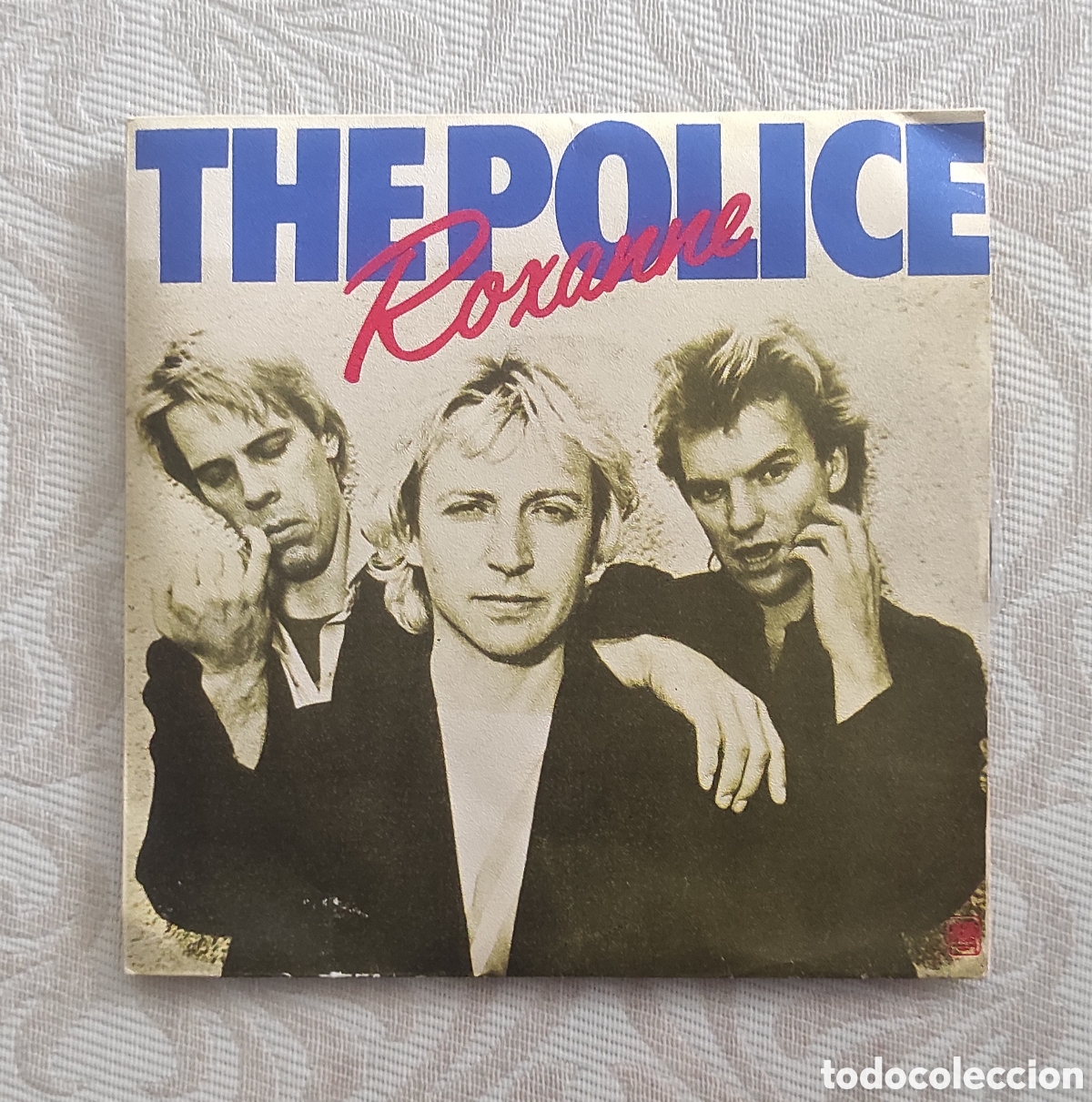 Vinyl records: THE POLICE - ROXANNE / PEANUTS - AM RECORDS - EDICI&Oacute;N PORTUGAL
