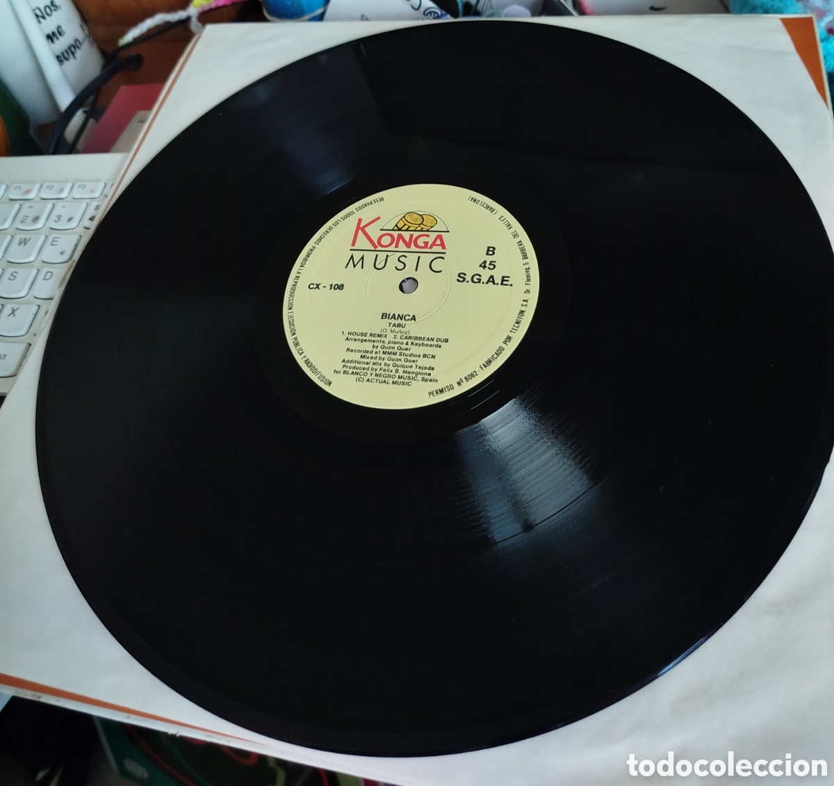 Discos de vinilo: Bianca - Tab&uacute;. LEER DESCRIPCI&Oacute;N - Foto 4