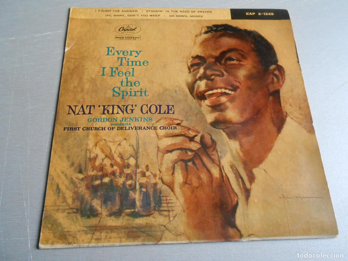Discos de vinilo: NAT KING COLE - EVERY TIME -, EP , I FOUND THE ANSWER + 3, A&Ntilde;O 1960, CAPITOL EAP 2-1249