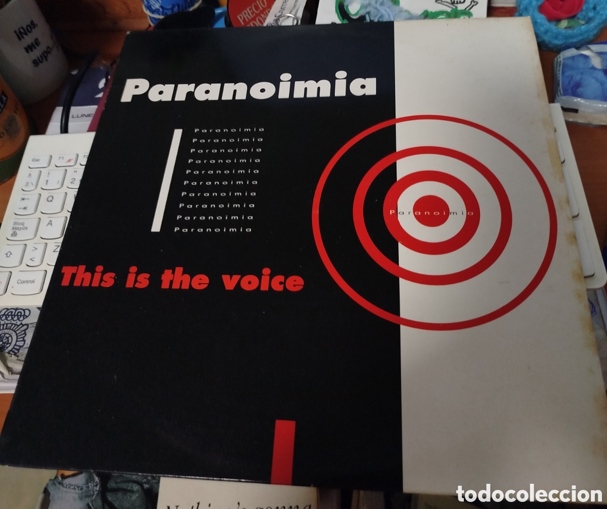 Discos de vinilo: Paranoimia - this is the voice - Foto 1