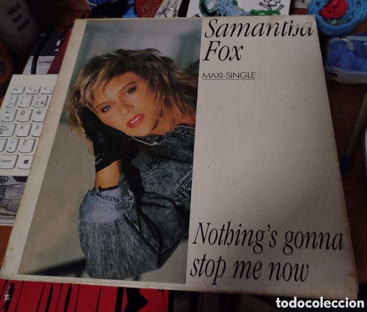 Discos de vinilo: Samantha fox - nothing's gonna stop me now
