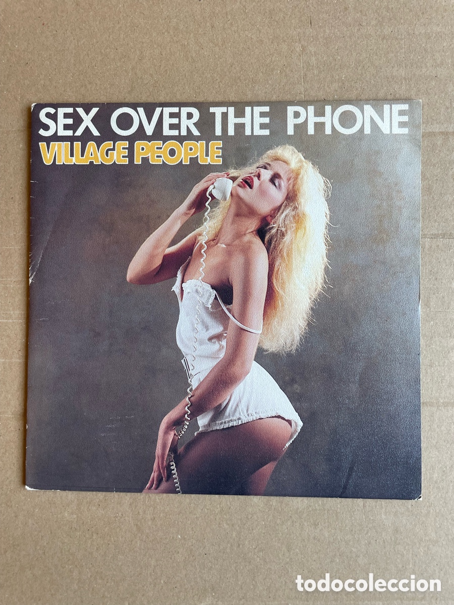 Discos de vinilo: Village People - Sex over The Phone / SINGLE