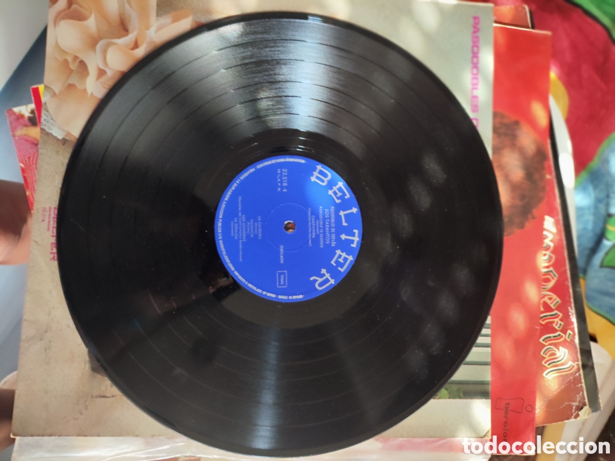 Discos de vinilo: Disco Vinilo Pasodobles de Espa&ntilde;a Los Tarantos - Foto 4