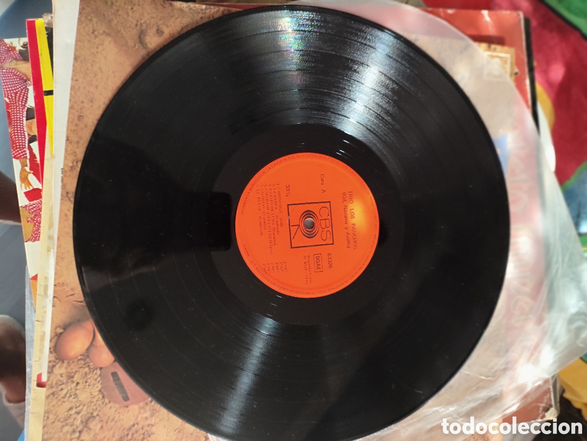 Discos de vinilo: Disco Vinilo Tr&iacute;o Los Panchos - Foto 3