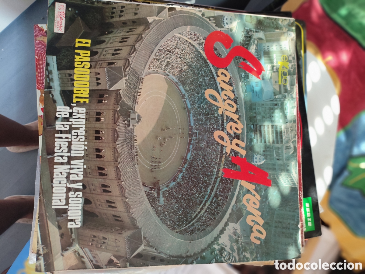 Discos de vinilo: Disco Vinilo Sangre y arena pasodobles