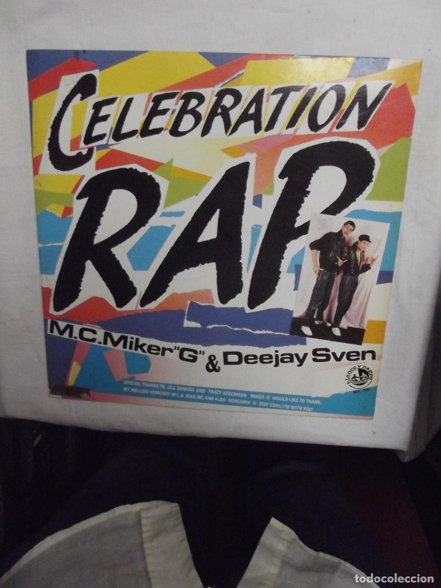 Discos de vinilo: LP CELEBRATION RAP ( NO PUEDO PROBARLO ) - Foto 1