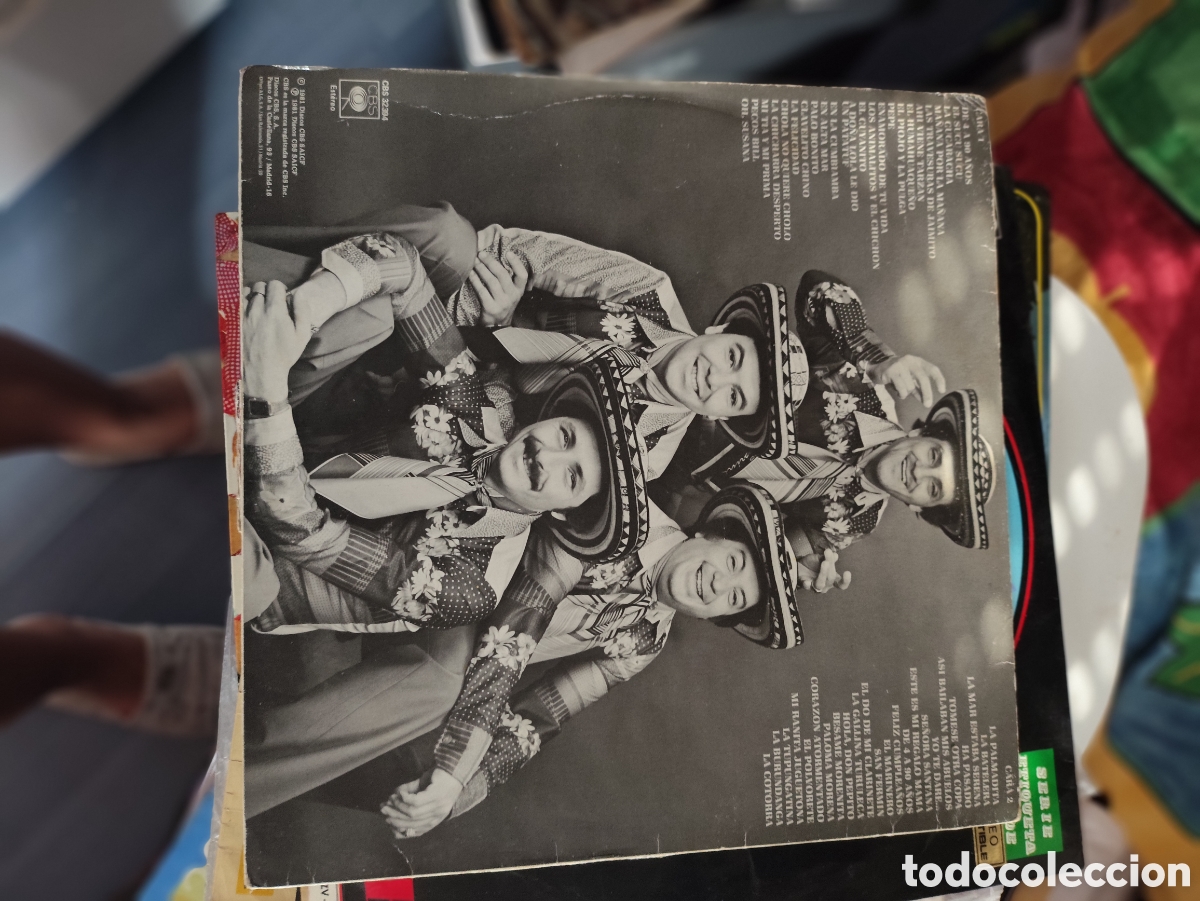 Discos de vinilo: Disco Vinilo De 4 a 90 a&ntilde;os Cuarteto Imperial - Foto 2