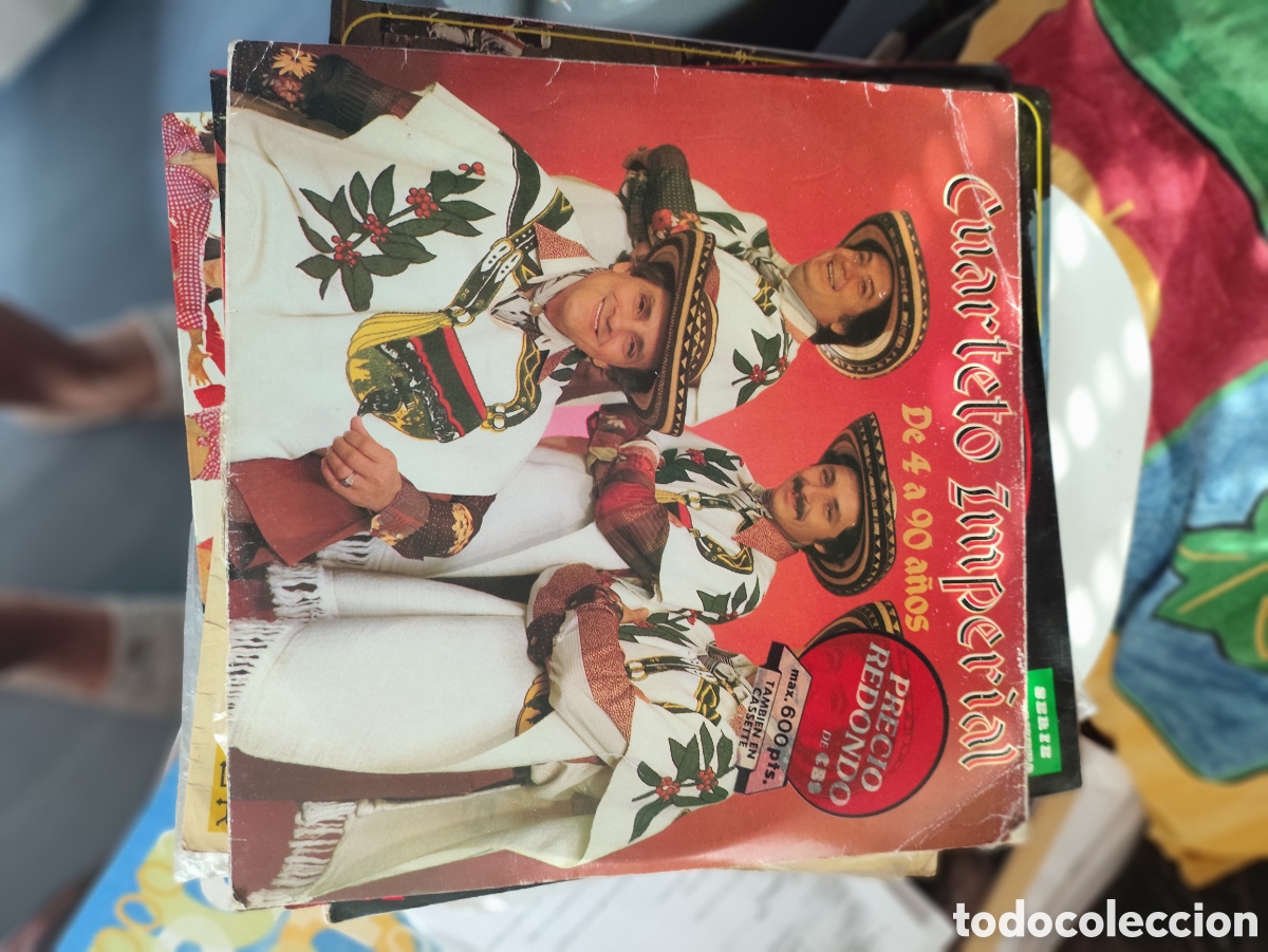 Discos de vinilo: Disco Vinilo De 4 a 90 a&ntilde;os Cuarteto Imperial