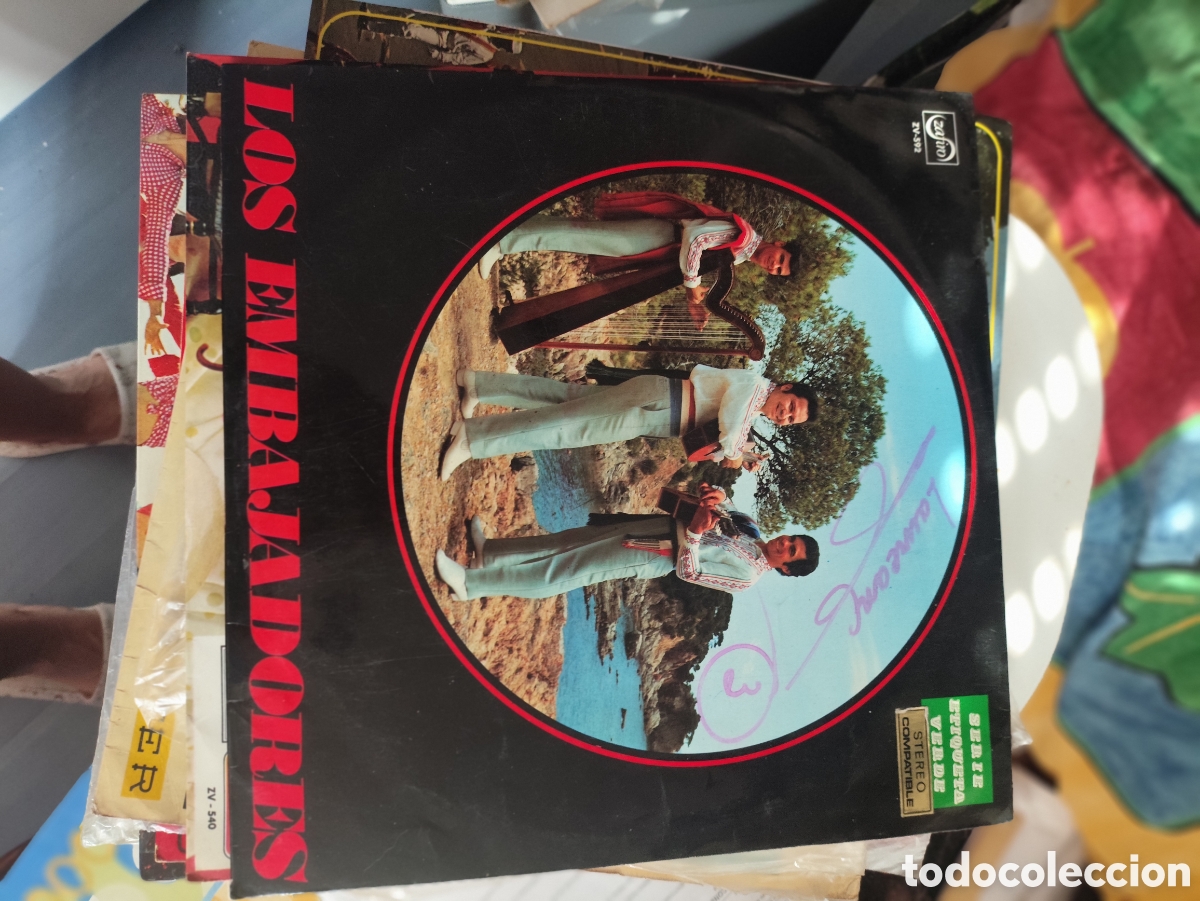 Discos de vinilo: Disco vinilo En la Costa Brava Tr&iacute;o Los embajadores