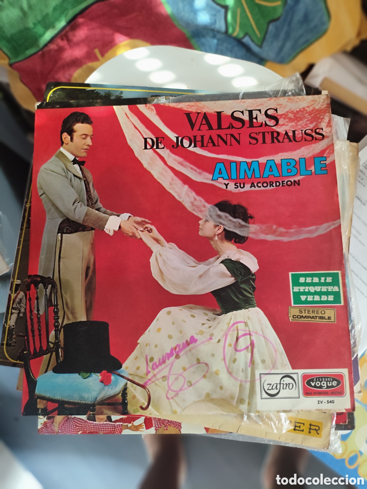 Discos de vinilo: Disco vinilo Valses de Johann Strauss