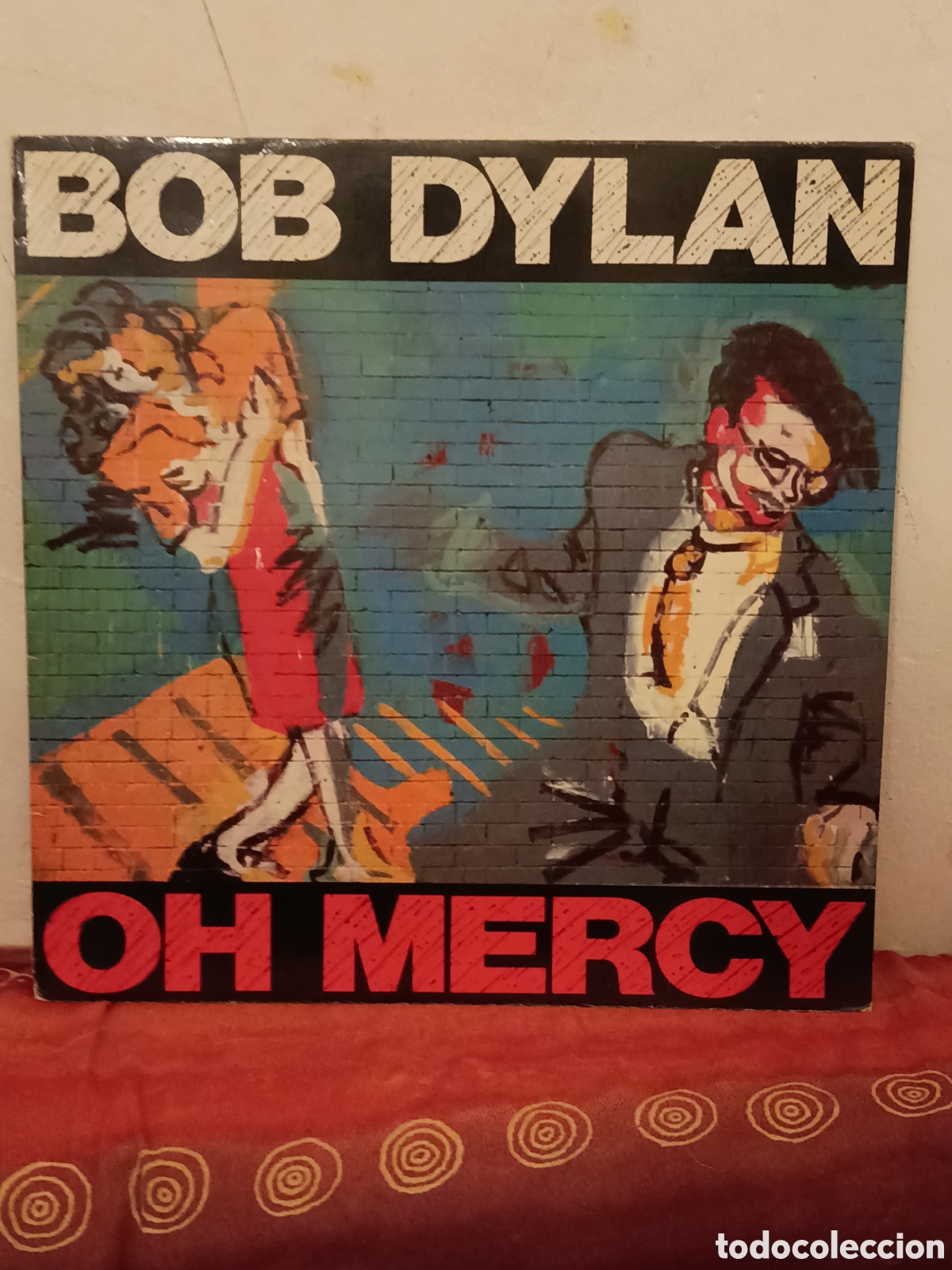 Discos de vinilo: ALBUM DE BOB DYLAN OH MERCY - Foto 1