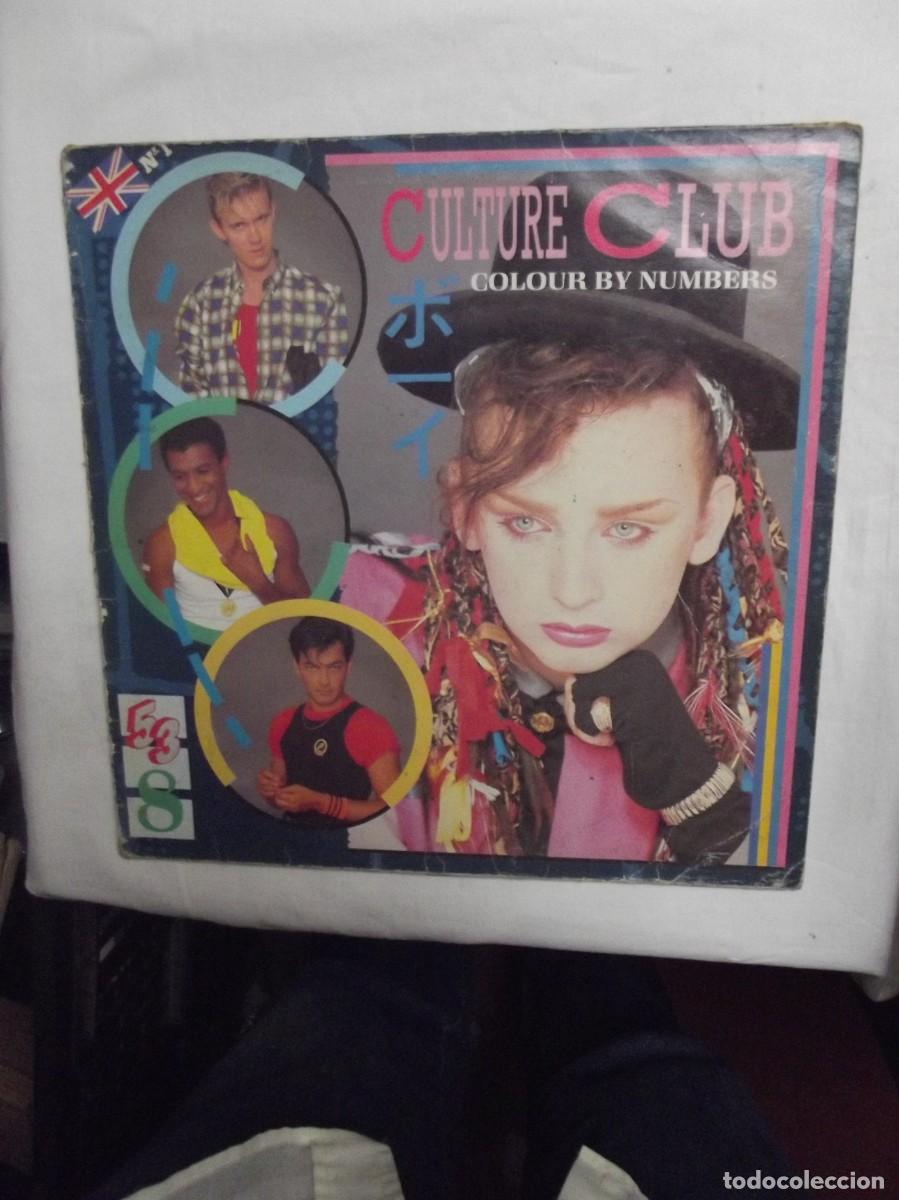 Discos de vinilo: LP CULTURE CLUB COLOUR BY NUMBERS ( NO PUEDO PROBARLO )