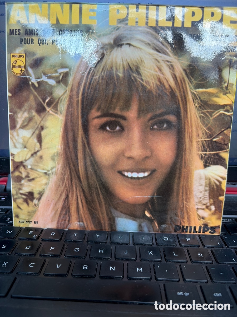 Discos de vinilo: ANNIE PHILIPPE - MES AMIS MES COPAINS + 3 EP SPAIN