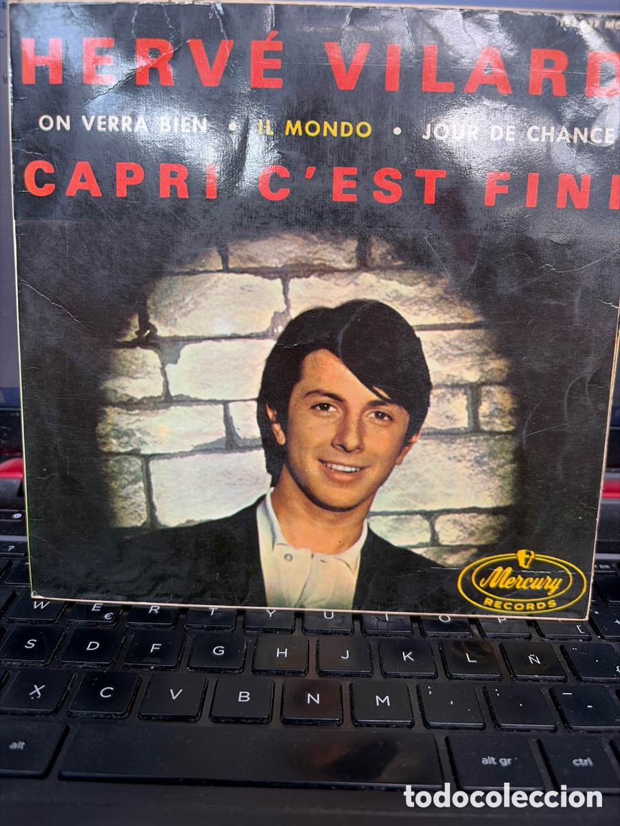 Discos de vinilo: HERVE VILARD - CAPRI C'EST FINI + 3 EP SPAIN