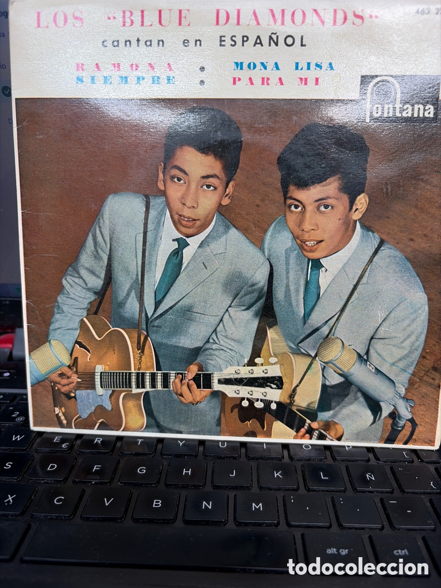 Discos de vinilo: LOS BLUE DIAMONDS - RAMONA + 3 EP SPAIN